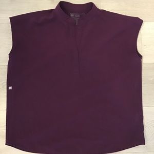 Rafaela top dark purple small